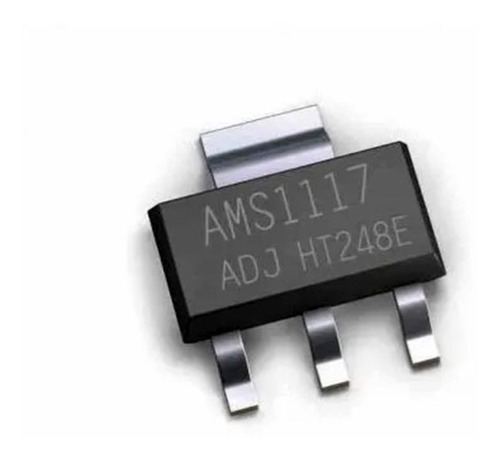 5 X Ams1117 Adj Regulador De Voltaje Ajustable Ic