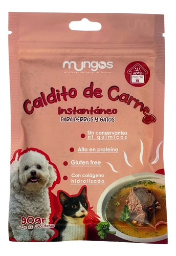 Caldito De Carne Perros Y Gatos - Unidad a $18000