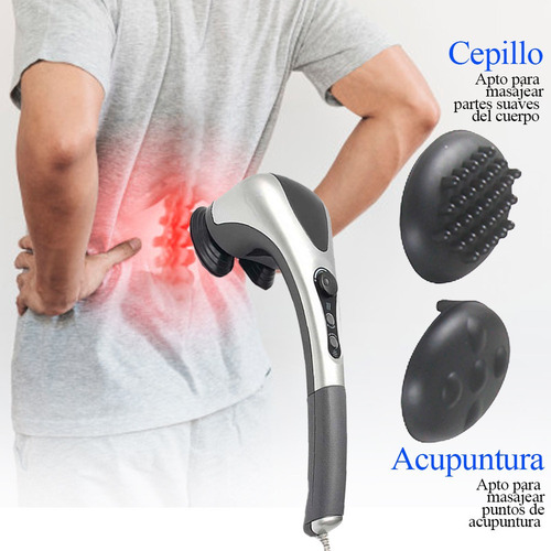 Massageador de pernas elétrico portátil cinza Maxtop MP-2251 220V-260V