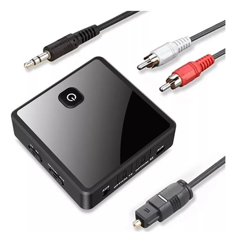 Transmisor Y Receptor Bluetooth, Audio Estéreo De Fibra Ópti