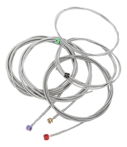 Accesorio Para Cuerdas De Bajo, 5 Unidades, Con Extremo Esfé