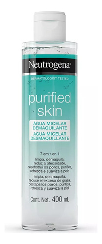 Agua Micelar Neutrogena Purified Skin 7 En 1 X 400 Ml