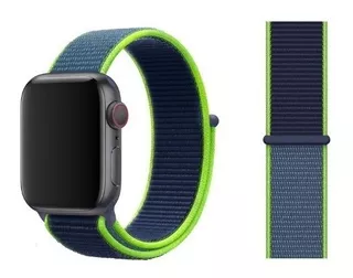 Pulseira Nylon Para Apple Watch 38mm 40mm 42mm 44mm Series