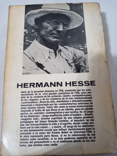 El Juego De Los Abalorios Hermann Hesse Plaza Janes 1979 2ed (Usado)