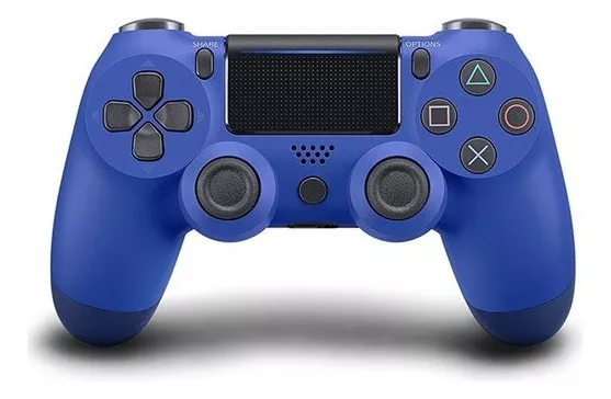 Mando Para Play 4 Joystick Inalambrico Control Ps4 Azul Wave