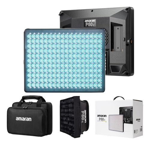 Aputure Amaran P60c Panel De Luz Led De Video - Rgbww Ilumi.