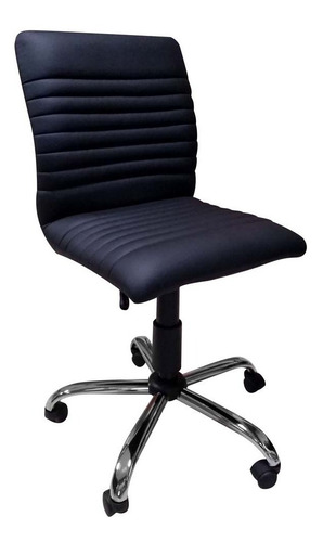 Sillón Oficina Escritorio Indar S7   Cromado Tapizado 