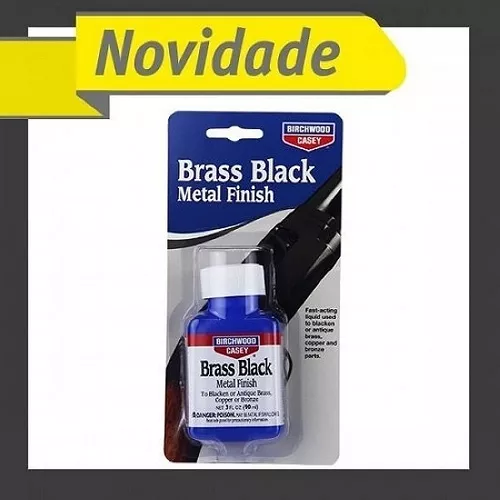 Oxidação De Bronze, Cobre E Latão - Brass Black 90 Ml