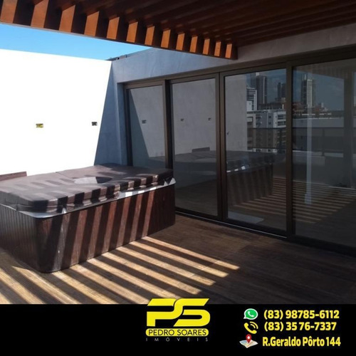 Imagem 17 de 18 de (oferta) Cobertura No Manaíra Com 110m² E 3 Quartos - Co0034
