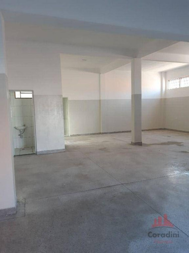 Imagem 1 de 7 de Salão Para Alugar, 100 M² Por R$ 3.000,00/mês - Centro - Nova Odessa/sp - Sl0409