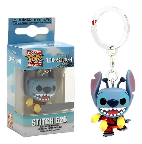 Llavero Funko Stitch 626 Lilo Y Stitch Kawaii Keychain