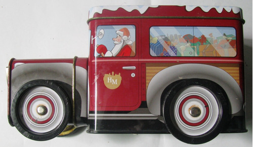 Caramelera Musical Camion Chapa Aleman Reparto Navidad