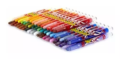 Crayola Twistables Crayons Coloring Set, Kids Stocking Stuffers, 50 Count