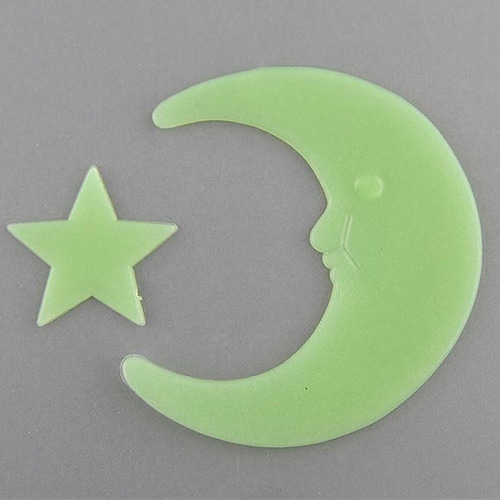 Imagen 6 de 10 de Estrellas Plasticas Fluorescentes X200 Unidades Luminosas Tamaño 3.8cm
