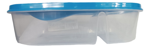 Recipiente Hermético Con Cuchara 2 Divisiones 1400ml