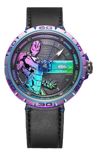 Reloj Para Niños Marvel Iron Man Para Hombre Y Mujer