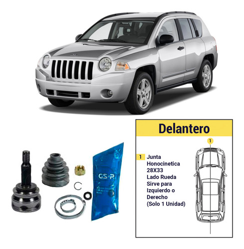 Junta Homocinetica Jeep Compass 2010