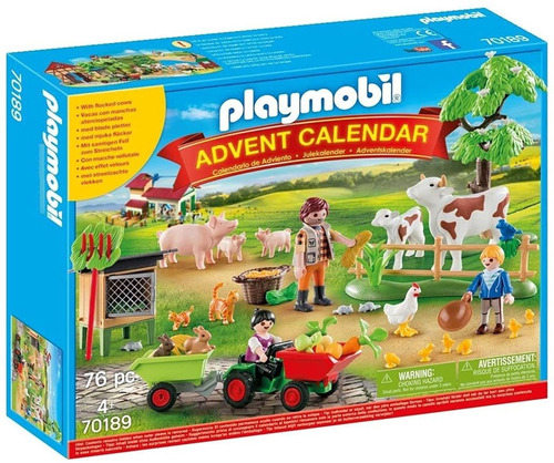 Figura Playmobil Calendario De Adviento Granja 