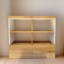Comprar Cómoda Montessori Juguetero Bibliotecas Infantiles 2 Cajones