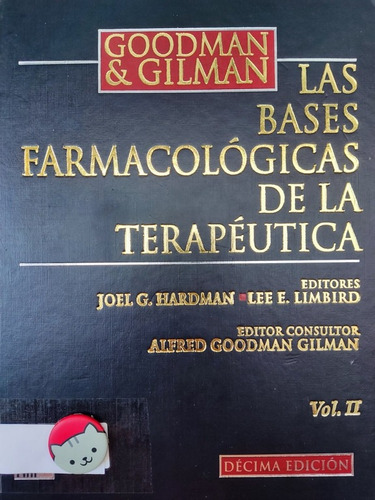 Libro Bases Farmacologicas V2 Goodman 154u3