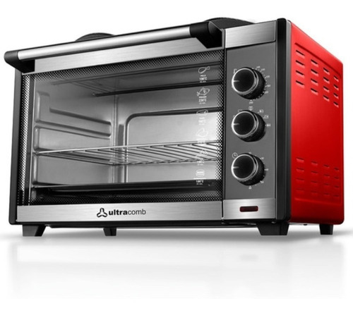 Horno Eléctrico Con Anafe Ultracomb Uc-45acn 45 Ltrs 1600w P