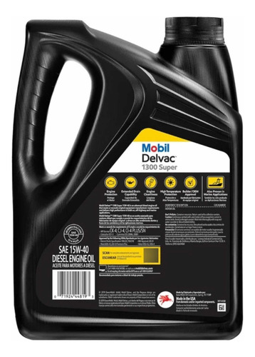 Aceite Motor Diesel Mobil Delvac 1300 Super Syn Blend 15w-40