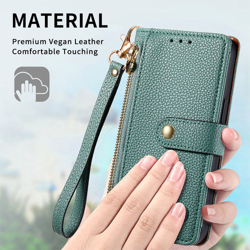 . Funda De Piel Tipo Cartera For Teléfono Sharp Aquos .