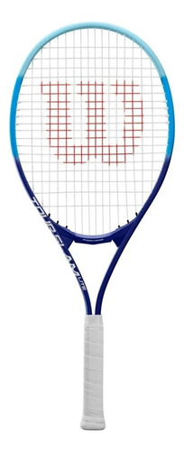 Raqueta Tenis Wilson Tour Slam Lite Aluminio Tennis Ligera Color Marino/celeste Tamaño Del Grip 4 1/4