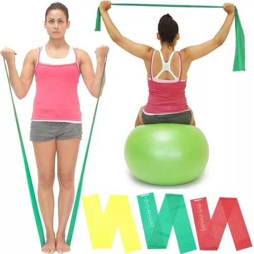 Imagen 2 de 10 de Banda Elastica 1,5m Extra Hard Theraband Ejercicio Fitness !