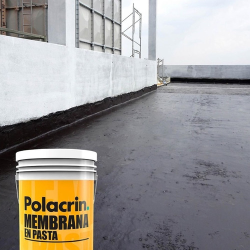 Imagen 5 de 7 de Polacrin Membrana En Pasta Premiun 20 Lts Colores