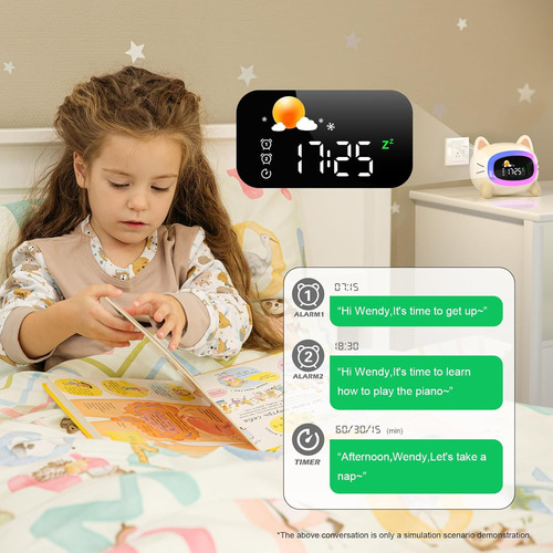 Reloj Despertador Para Niños, Reloj Despertador Ok To Wake P