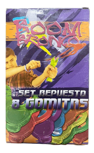 Boom Bronco Set Repuesto 8 Gomitas