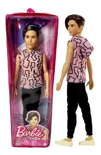 Boneco Ken Fashionista Moreno - Namorado Barbie - Original