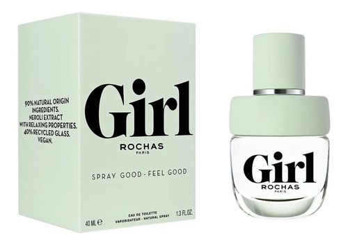 Rochas Girl Eau De Toilette 40ml Feminino | Original + Amostra