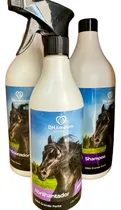 Comprar Kit Shampoo Condicionador E Penteia Crina Para Cavalos Eguas