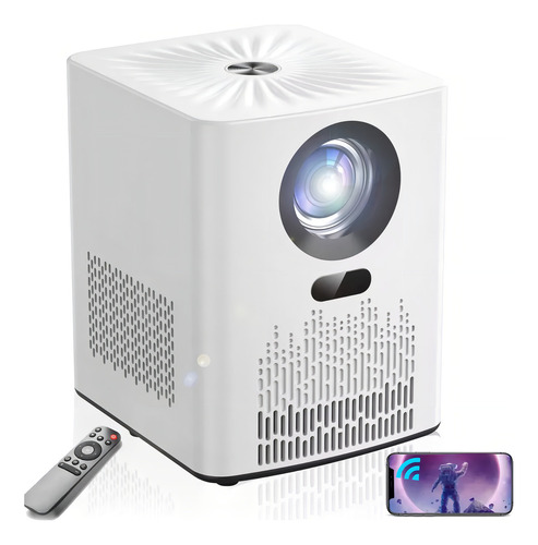 Proyector mini Genérica Proyector portátil 6000lm blanco
