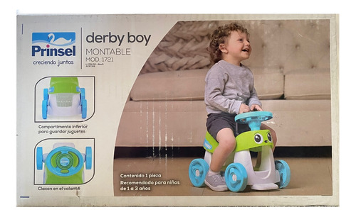 Correpasillos Montable Derby Boy Mod 1721 Prinsel