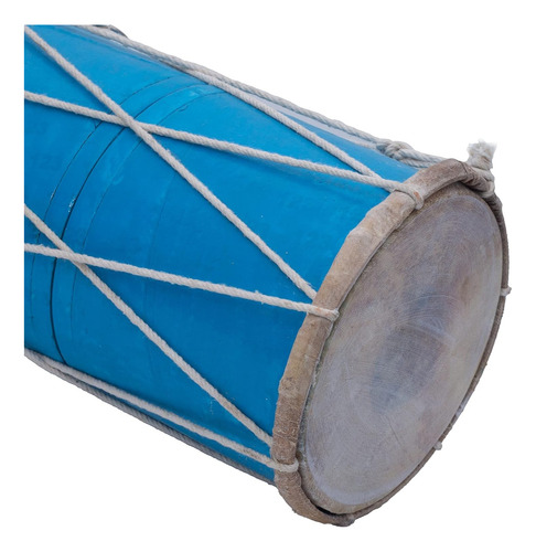 Tabla Clásica India De Madera Y Cuero Hecha A Mano...