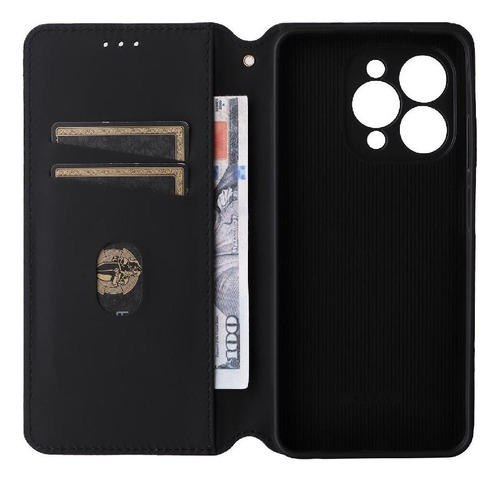 Funda Abatible For Doogee N55 Plus Ranuras For Tarjetas