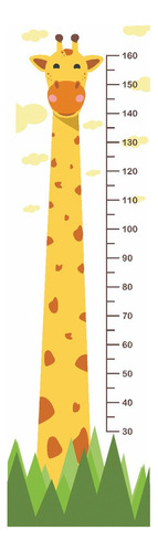 Adesivo Régua De Altura Crescimento Infantil Girafa