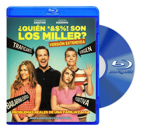 Blu Ray ¿quiene &%#&$&s Son Los Miller?