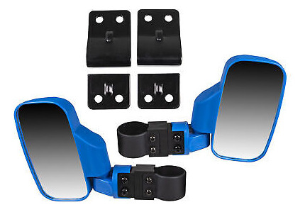 Niche Blue Side View Mirror Pro-fit Set For Arctic Cat W Tgq