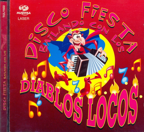 Cd Disco Fiesta - Bailando Con Los Diablos Locos 
