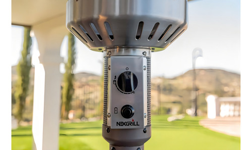 Calenton De Patio Nexgrill 48k Btu Bronceado Mesita, Llantas