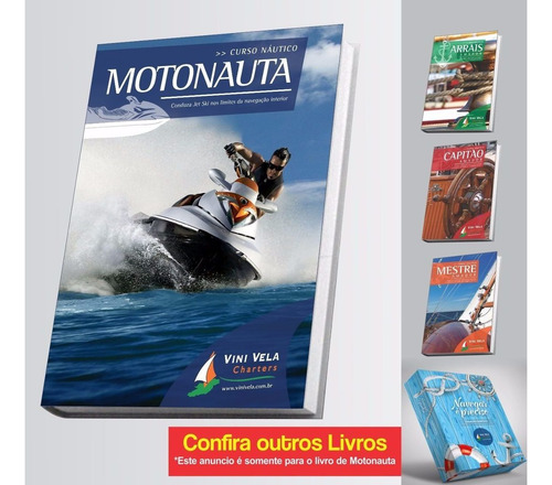 Livro Motonauta Para Pilotar Jet Ski, Moto Aquatica