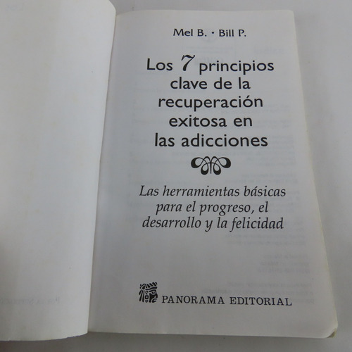 L7062 7 Principios Clave De Recuperacion Exitosa Adicciones (Usado)