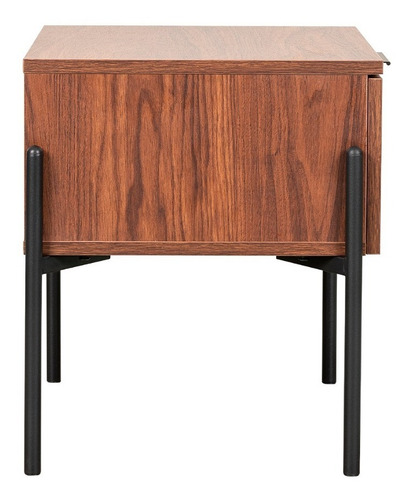 Buro Mesa Lateral Mundo In Imperia Comoda Cajonera 50x40 Cm Color Café