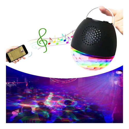 Luces De Discoteca For Dj, 16 Colores, Luces Led Giratorias