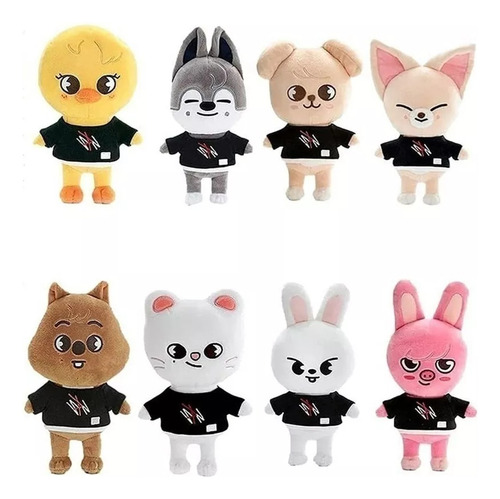 Stray Kids Skzoo Stray Kids Plush Doll 8 Pieces Set