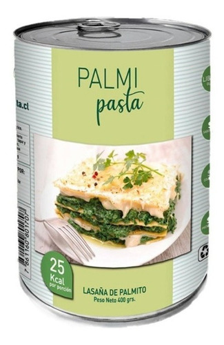 Lasaña De Laminas De Palmitos De Palmipasta 400gr Keto